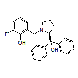(S)-2-Fluoro-6-[[2-(hydroxydiphenylmethyl)pyrrolidin-1-yl]methyl]phenol