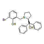 (S)-2-Bromo-6-[[2-(hydroxydiphenylmethyl)pyrrolidin-1-yl]methyl]phenol