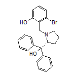 (R)-3-Bromo-2-[[2-(hydroxydiphenylmethyl)pyrrolidin-1-yl]methyl]phenol
