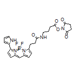 7-[3-[[4-[(2,5-Dioxopyrrolidin-1-yl)oxy]-4-oxobutyl]amino]-3-oxopropyl]-5,5-difluoro-3-(1H-pyrrol-2-yl)-5H-dipyrrolo[1,2-c:2’,1’-f][1,3,2]diazaborinin-4-ium-5-uide