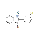 2-(3-Chlorophenyl)-3-oxo-3H-indole 1-Oxide