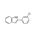 2-(3-Chlorophenyl)-1H-indole