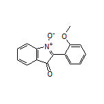 2-(2-Methoxyphenyl)-3-oxo-3H-indole 1-Oxide