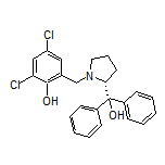 (R)-2,4-Dichloro-6-[[2-(hydroxydiphenylmethyl)pyrrolidin-1-yl]methyl]phenol