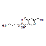 3-Aminopropyl [6-(Hydroxymethyl)-4-oxo-4H-pyran-3-yl] Hydrogen Phosphate