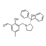 (S)-2-Hydroxy-3-[[2-(hydroxydiphenylmethyl)pyrrolidin-1-yl]methyl]-5-methylbenzaldehyde