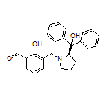 (R)-2-Hydroxy-3-[[2-(hydroxydiphenylmethyl)pyrrolidin-1-yl]methyl]-5-methylbenzaldehyde