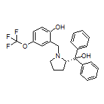 (S)-2-[[2-(Hydroxydiphenylmethyl)pyrrolidin-1-yl]methyl]-4-(trifluoromethoxy)phenol