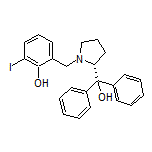 (R)-2-[[2-(Hydroxydiphenylmethyl)pyrrolidin-1-yl]methyl]-6-iodophenol