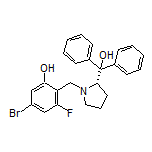 (S)-5-Bromo-3-fluoro-2-[[2-(hydroxydiphenylmethyl)pyrrolidin-1-yl]methyl]phenol