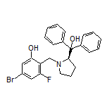 (R)-5-Bromo-3-fluoro-2-[[2-(hydroxydiphenylmethyl)pyrrolidin-1-yl]methyl]phenol