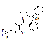 (R)-2-[[2-(Hydroxydiphenylmethyl)pyrrolidin-1-yl]methyl]-5-(trifluoromethyl)phenol