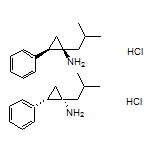 (1R,2R)-rel-1-Isobutyl-2-phenylcyclopropanamine Hydrochloride