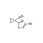1-(4-Bromothiazol-2-yl)cyclopropane-1-carbonitrile