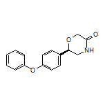 (R)-6-(4-Phenoxyphenyl)morpholin-3-one
