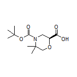 (S)-4-Boc-5,5-dimethylmorpholine-2-carboxylic Acid