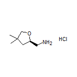 (R)-(4,4-Dimethyltetrahydrofuran-2-yl)methanamine Hydrochloride