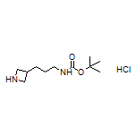 3-(Azetidin-3-yl)-N-Boc-1-propanamine Hydrochloride