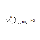 (S)-(5,5-Dimethyltetrahydrofuran-3-yl)methanamine Hydrochloride