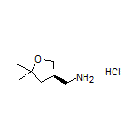 (R)-(5,5-Dimethyltetrahydrofuran-3-yl)methanamine Hydrochloride