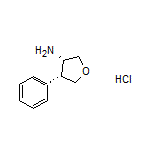 (3S,4R)-4-Phenyltetrahydrofuran-3-amine Hydrochloride