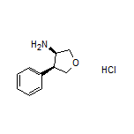 (3R,4S)-4-Phenyltetrahydrofuran-3-amine Hydrochloride