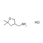 1-(5,5-Dimethyltetrahydrofuran-3-yl)-N-methylmethanamine Hydrochloride