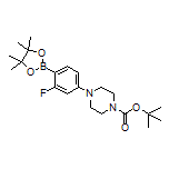 4-(4-Boc-piperazin-1-yl)-2-fluorophenylboronic Acid Pinacol Ester