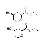 Ethyl trans-4-Hydroxytetrahydro-2H-pyran-2-carboxylate