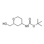 [4-(Boc-amino)tetrahydro-2H-pyran-2-yl]methanol