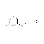 N,2-Dimethyltetrahydro-2H-pyran-4-amine Hydrochloride