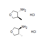 trans-4-Methyltetrahydrofuran-3-amine Hydrochloride