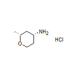 (2R,4R)-2-Methyltetrahydro-2H-pyran-4-amine Hydrochloride