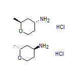 trans-2-Methyltetrahydro-2H-pyran-4-amine Hydrochloride