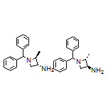 trans-1-Benzhydryl-2-methylazetidin-3-amine