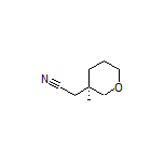 (R)-2-(3-Methyltetrahydro-2H-pyran-3-yl)acetonitrile