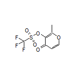 2-Methyl-4-oxo-4H-pyran-3-yl Trifluoromethanesulfonate