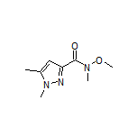 N-Methoxy-N,1,5-trimethyl-1H-pyrazole-3-carboxamide