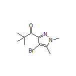 1-(4-Bromo-1,5-dimethyl-1H-pyrazol-3-yl)-2,2-dimethylpropan-1-one
