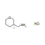(R)-N-Methyl-1-(3-methyltetrahydro-2H-pyran-3-yl)methanamine Hydrochloride
