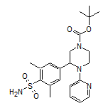 4-[4-Boc-1-(pyridin-2-yl)piperazin-2-yl]-2,6-dimethylbenzenesulfonamide