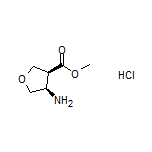 Methyl (3S,4R)-4-Aminotetrahydrofuran-3-carboxylate Hydrochloride