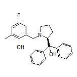 (S)-4-Fluoro-2-[[2-(hydroxydiphenylmethyl)pyrrolidin-1-yl]methyl]-6-methylphenol