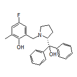 (R)-4-Fluoro-2-[[2-(hydroxydiphenylmethyl)pyrrolidin-1-yl]methyl]-6-methylphenol