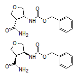 cis-4-(Cbz-amino)tetrahydrofuran-3-carboxamide