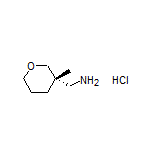 (S)-(3-Methyltetrahydro-2H-pyran-3-yl)methanamine Hydrochloride