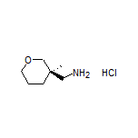 (R)-(3-Methyltetrahydro-2H-pyran-3-yl)methanamine Hydrochloride