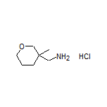 (3-Methyltetrahydro-2H-pyran-3-yl)methanamine Hydrochloride