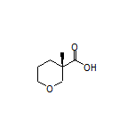 (S)-3-Methyltetrahydro-2H-pyran-3-carboxylic Acid