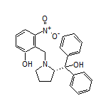 (S)-2-[[2-(Hydroxydiphenylmethyl)pyrrolidin-1-yl]methyl]-3-nitrophenol